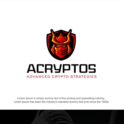 Design a logo for our cryptocurrency product that gives advanced investors that extra edge and alpha Design by GengRaharjo