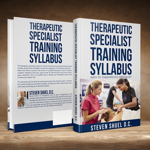 Book Cover..... Training Syllabus Design by studio02