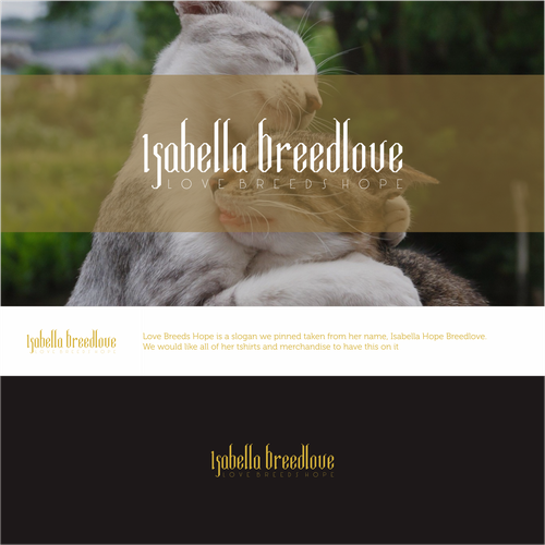 Create a powerful logo for Isabella Breedlove a new artist in the Country Music and she's Latina! Design by AHDesign.