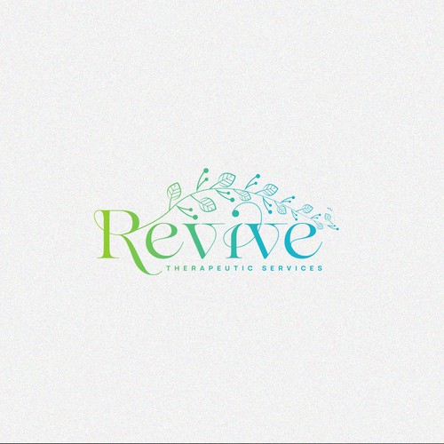 Looking for a modern, refreshing logo for Revive Therapeutic Services Design réalisé par S H A Y