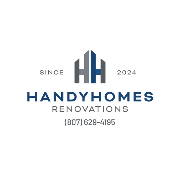 HandyHomes Renovations – Modern HH Monogram Logo