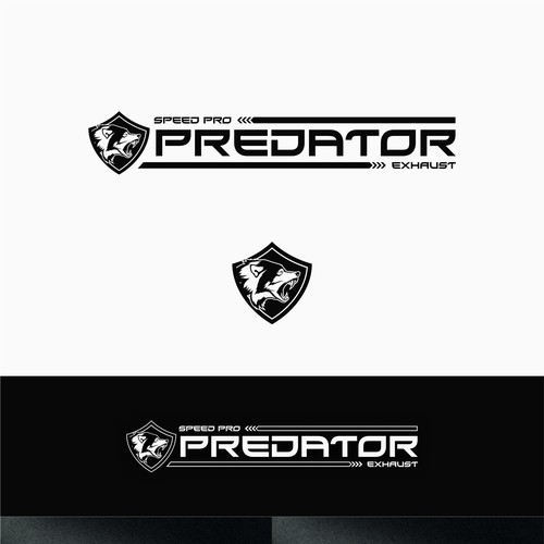 Aggressive Logo Design for an Motorcycle Exhaust (Predator) Design by Anta Design