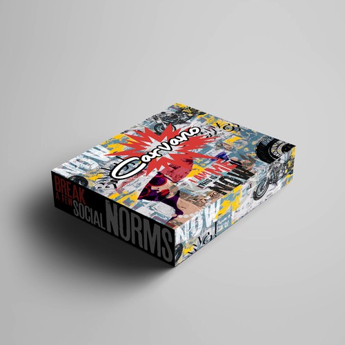 Diseño de Packaging Design for Shipping Box - Mens Streetwear Apparel Line de sougatacreative