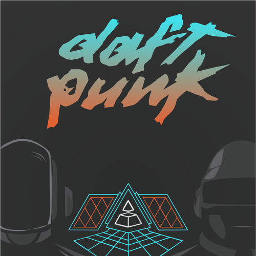 99designs community contest: create a Daft Punk concert poster デザイン by ZinkFalen