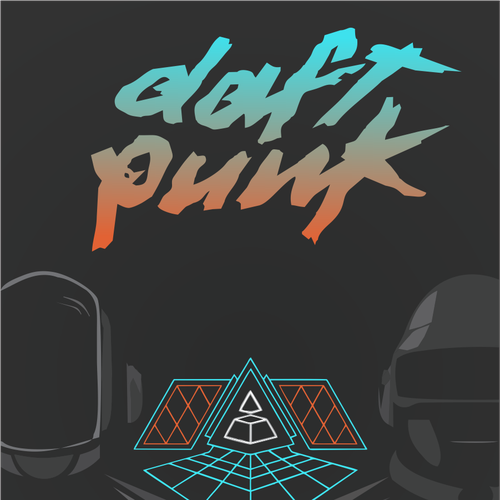 99designs community contest: create a Daft Punk concert poster Design by ZinkFalen