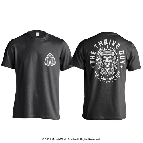 Thrive T shirt brand designs Design by mozaikworld