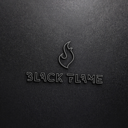 Cool, masculine Logo for company name „Black Flame” Design by Arman_k