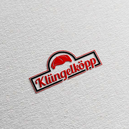 Modernes Bandlogo für professionelle Band mit Schlägerkappen als CI Design by MotionPixelll™