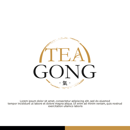 Tea Gong Logo Design by sriredjeki