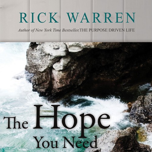 Design Rick Warren's New Book Cover Design réalisé par Allure