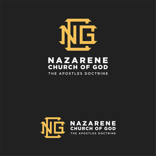 Nazarene Church of God Monogram style! Design by saleko_