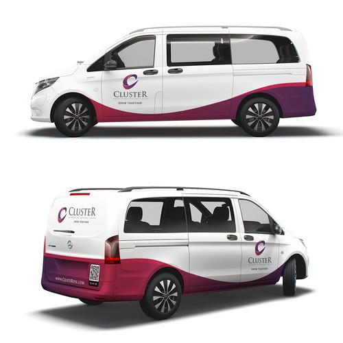 Minimal Car Wrap Design for Mercedes vito(Urgent) Design by Fercho89