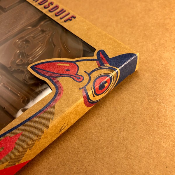 Design by Druk titled "Stadsduif packaging"