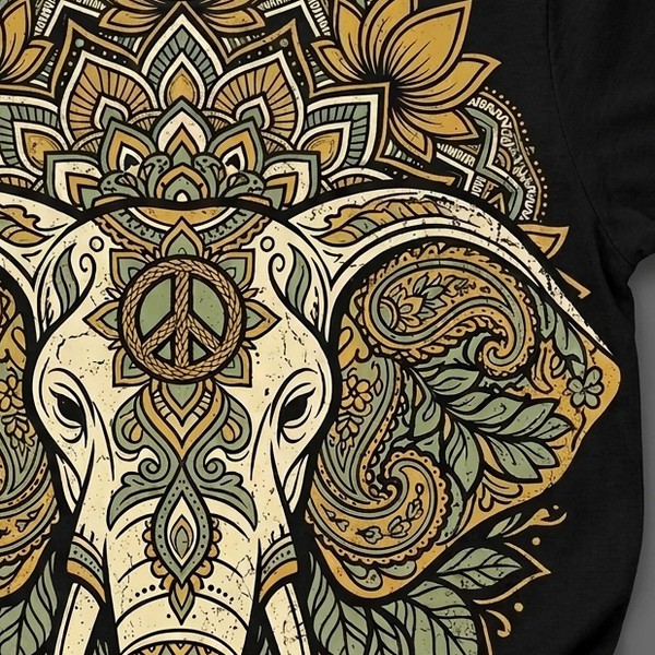 Mandala Elephant