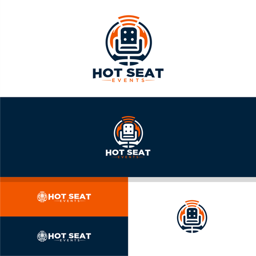 Impactful Logo For 'Hot Seat Events' – Learn from Industry Experts Through Livestreams & Events. Design réalisé par JuanRaha