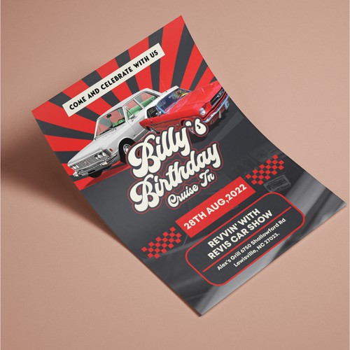 Car Show Flyer Design by Thanksidea