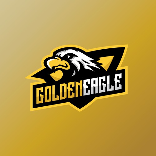 Basketball Team Logo for the 'Golden Eagles' (fast-tracked contest)! Design by SangguhDesign