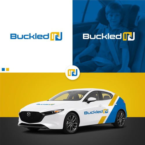 Student transportation company needs to get Buckled In to a new logo. Diseño de DA♕NU