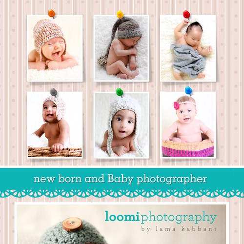 Loomi Photography needs a new postcard or flyer Design por Najmi