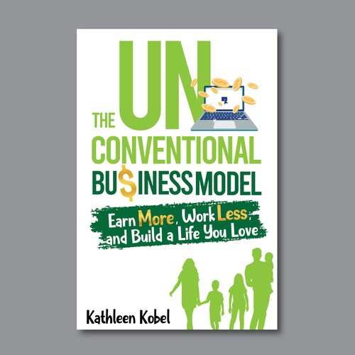 Book Cover Design (The Unconventional Business Model) Design by Desry