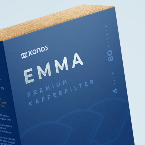 EMMA Coffee filter paper needs a smart packaging Design by Air_designs