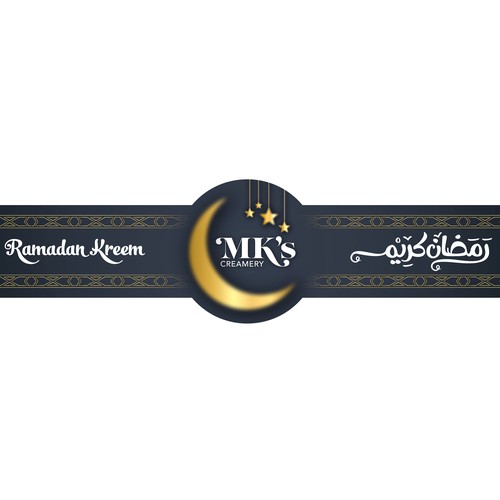 Design Best ramadan label di Noyart