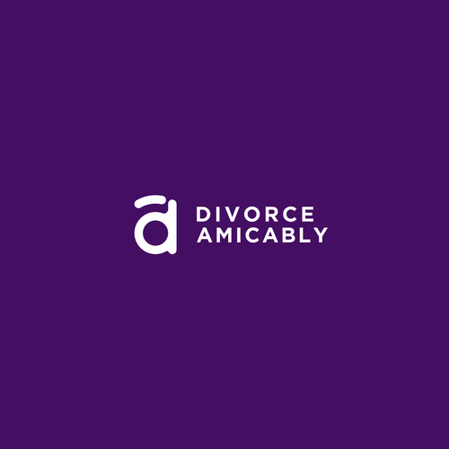 Logo for a new, healthy way for reasonable people to divorce Design by rejotakyin