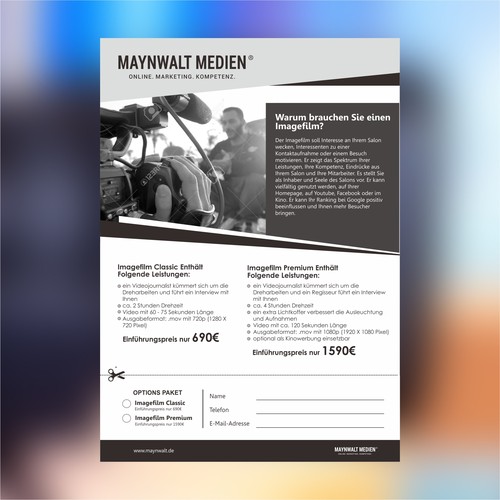 Postcard, flyer or print contest entry by koyenx