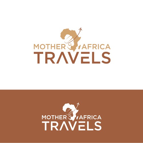 Logo for Mother Africa Travels Design by Anand shaw