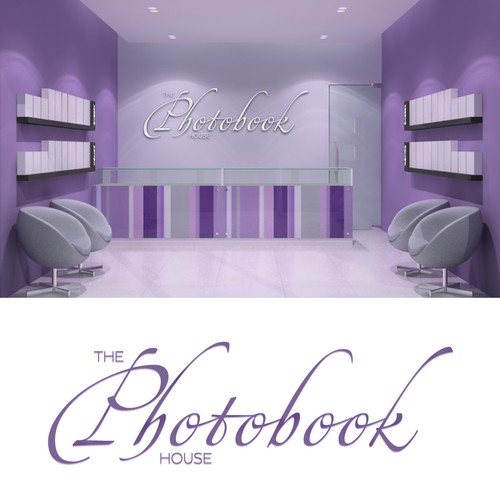 logo for The Photobook House Diseño de MemphisDesign