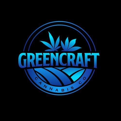 Brand Logo for craft cannabis grow in Michigan. Design by antesofte ✌