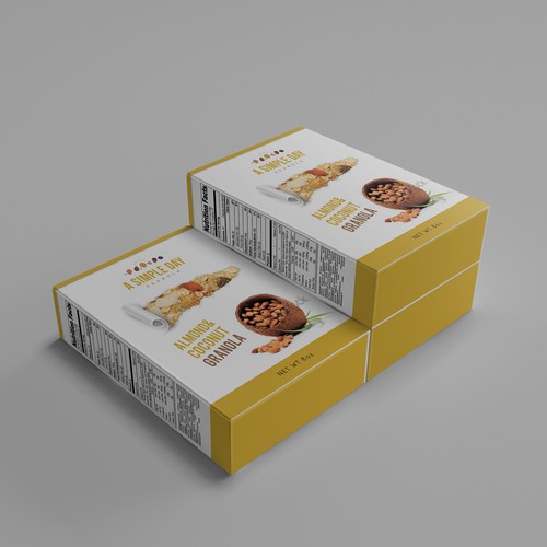 A Simple Day Granola Box Design Design by ilonaGi