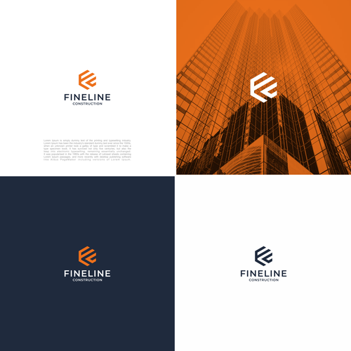 Clean and Modern Logo for a Construction Company Design by m.alvn™