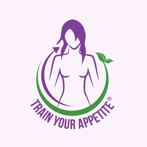 Weight loss supplement slogan graphic female customers