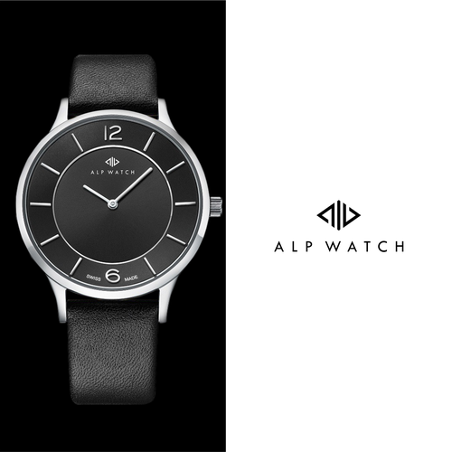 Logo for  swiss alp watch company Design réalisé par hendrajaya7