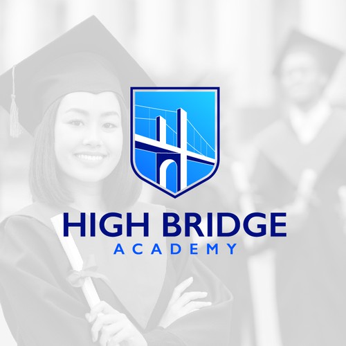 High Bridge Academy Brand Refresh: Logo and Colors Revamp Needed! Design by Creadave