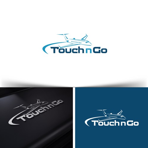 Yacht Name Logo & Lettering - Touch n Go Design by Web Hub Solution