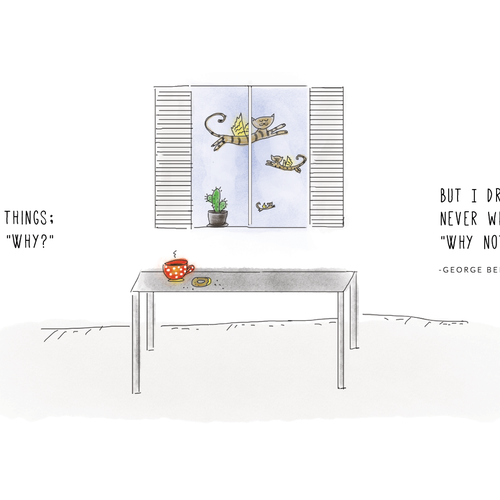 Community Contest | Illustrate your favorite creative quote (multiple winners!) Design by A&V