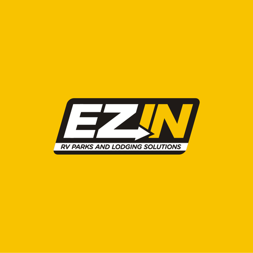 "EZ IN"  Logo ( pronounced  "Easy In") - RV parks and Lodging Solutions Design by v.i.n.c.e.n.t.9