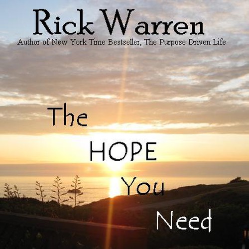 Design Rick Warren's New Book Cover Ontwerp door DWNelson