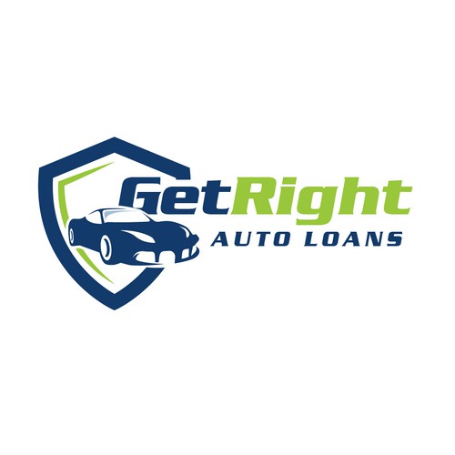 Get Right Auto Loans Logo Design by Esui Studio