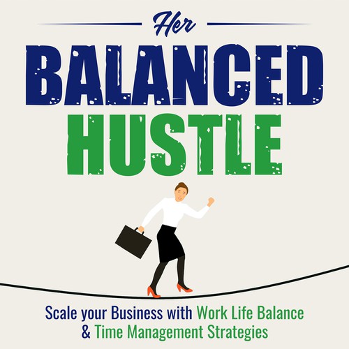 Her Balanced Hustle Cover Art Design by Unboxing Studio