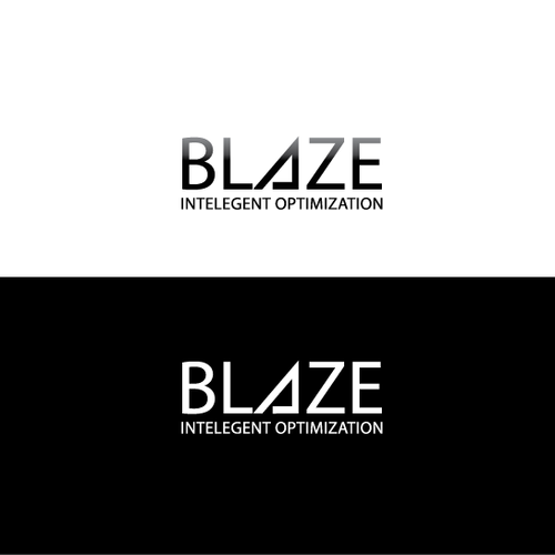Blaze - Logo for hot new software startup Design by hand