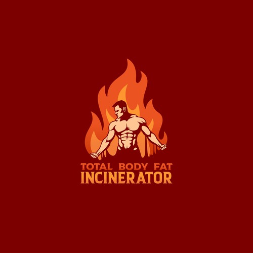 Design a custom logo to represent the state of Total Body Fat Incineration. Design von Konyil.Iwel