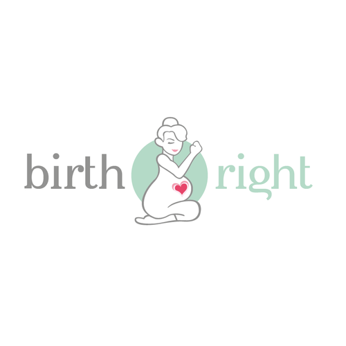 Create an awesome, noticeable and approachable logo for birth.right Design by d'sun