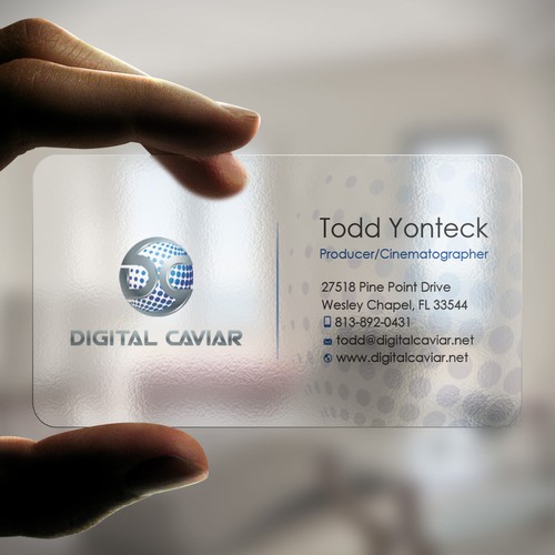 Create Business Cards for Digital Caviar Design by Zayden