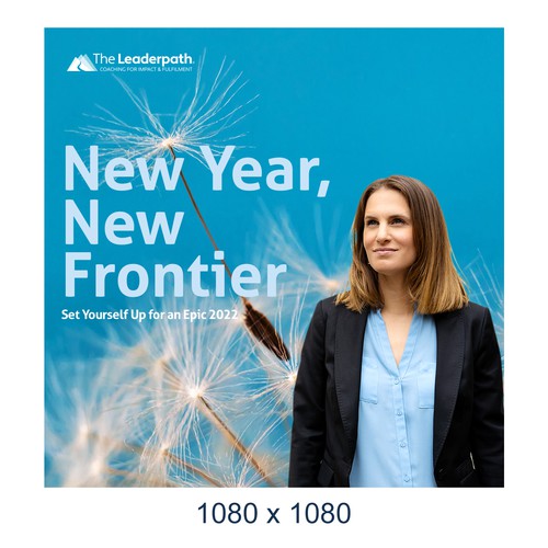 New Year, New Frontier Workshop Banner Design by Shearyadi