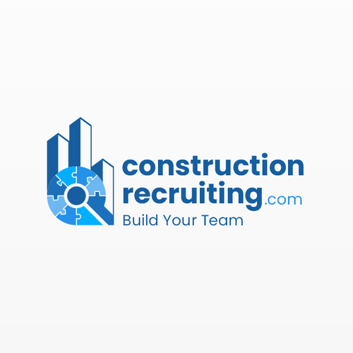 constructionrecruiting.com logo to appeal to construction companies who need to find great talent Design by Luigi