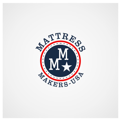 Logo design for b2b USA mattress company Design by ArtBeats