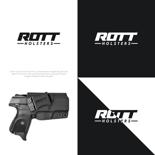 holster company logo Design by Consort Solutions